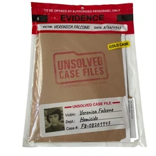 UNSOLVED CASE FILES | Falcone, Veronica - Cold Case Murder Mystery Game New
