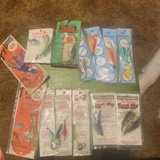 Vintage Great Lakes Steelhead Salmon Lures  Wisconsin Michigan New In Packages
