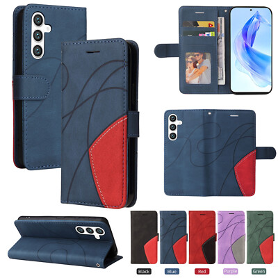 For Xiaomi 14 POCO F6 Redmi Note 13 A3 13C Leather Wallet Card Phone Case Cover