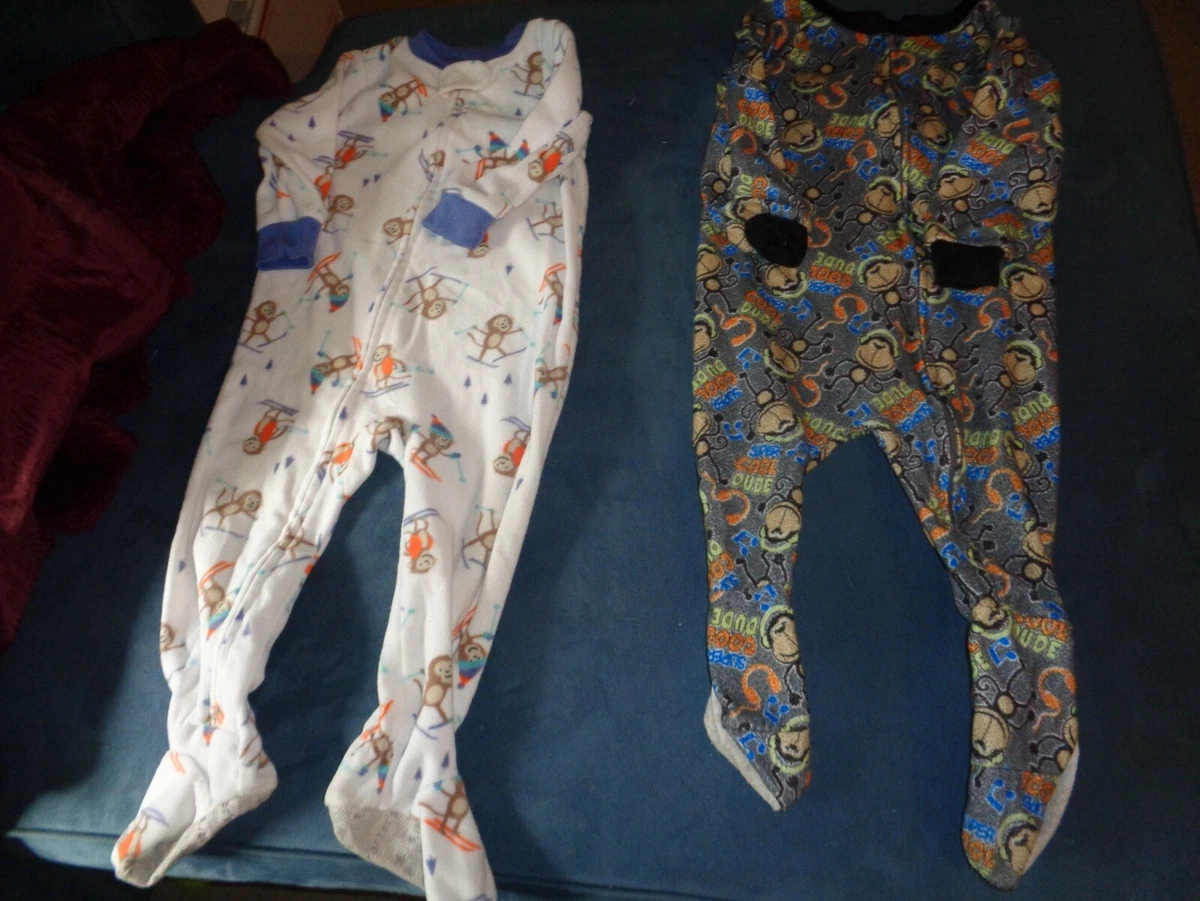 Boys pjs with 2025 feet