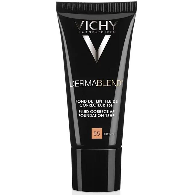 VICHY Dermablend Maquillaje 55 Bronce, 30 ml, PZN 04181599