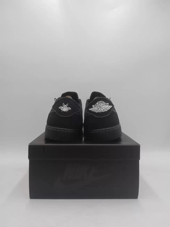 NEW Jordan 1 Retro Low OG SP x Travis Scott Black Phantom - Size 8 - Image 4 of 4