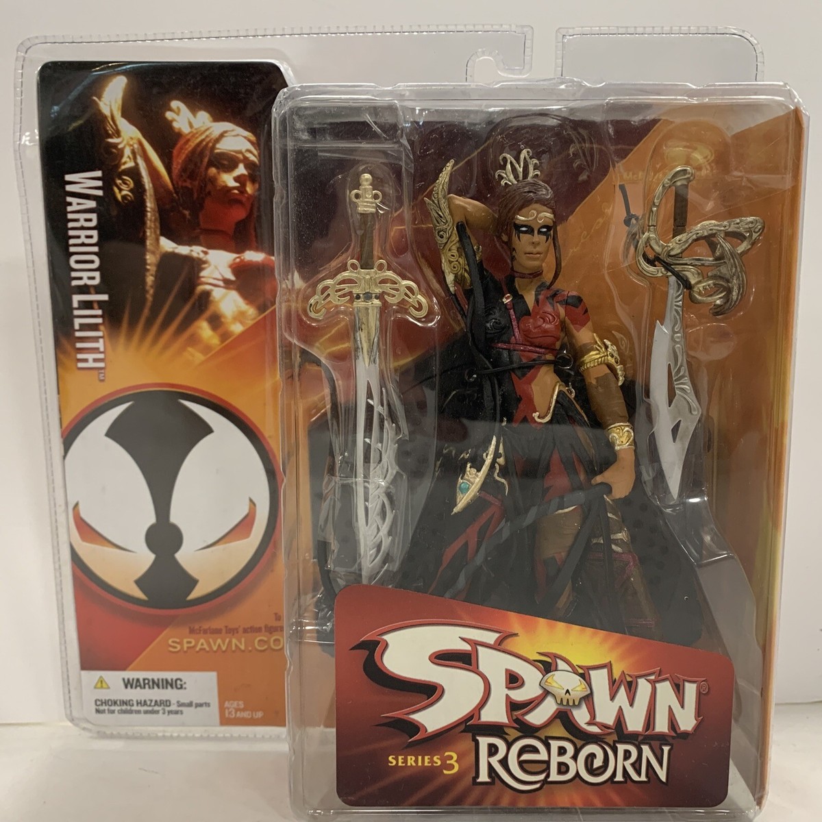 Mc FARLANE TOYS SPAWN REBORN SERIE 3 WARRIOR LILITH DE 2005