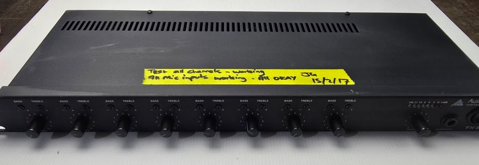 Australian Monitor TX 8000 single rack space, 8 channel mixer - Image 2 of 4