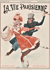 La Vie Parisienne Magazine Cover: Ice Skating, 3 December 1927 (Herouard)