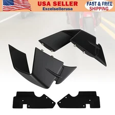 Front Spoiler Wind Winglets Fairing fit for BMW S1000RR 2019-2022  MBLK UE