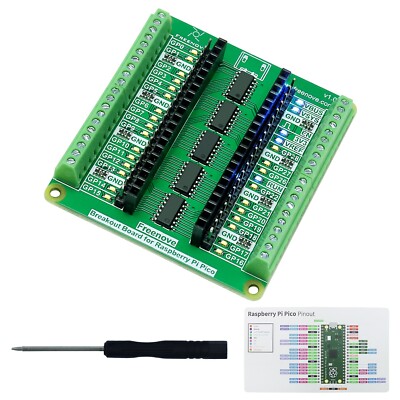 Freenove Breakout Board for Raspberry Pi Pico 1 2 W Terminal Block Shield HAT