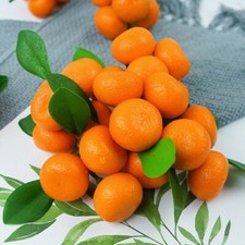 Artificial Fruit Fake Oranges Theater Prop Staging Home Decor Faux Orange 10CM