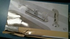 OakBrook 2 Handle Kitchen Faucet 07457 FREE SHIPPING