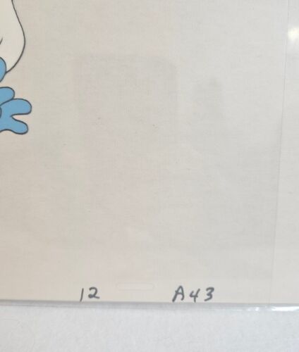 Puffi Hanna-Barbera Originale Produzione Animazione Cel - Puffo - Foto 3 di 5
