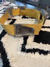 Scuba Diving Lead Weights 7 lbs and 46  Belt Dacor Stainless Steel Buckle