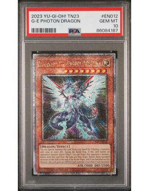 PSA 10 GEM MINT 2023 Galaxy-Eyes Photon Dragon YuGiOh TN23-EN012 Quarter Century Rare