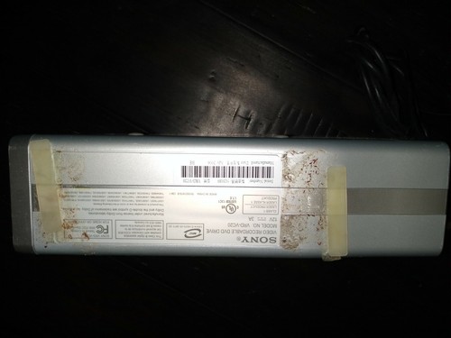 Sony VRD-VC20 Video Recordable DVD Drive w/Sony Power Cord - 第 4/4 張圖片