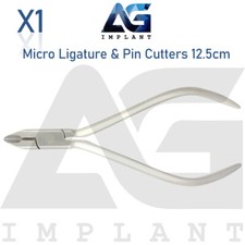 12.5cm Micro Ligature & Pin Cutters Tool Instrument Pliers Orthodontic Dental