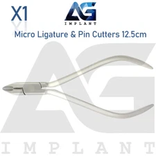 12.5cm Micro Ligature & Pin Cutters Tool Instrument Pliers Orthodontic Dental