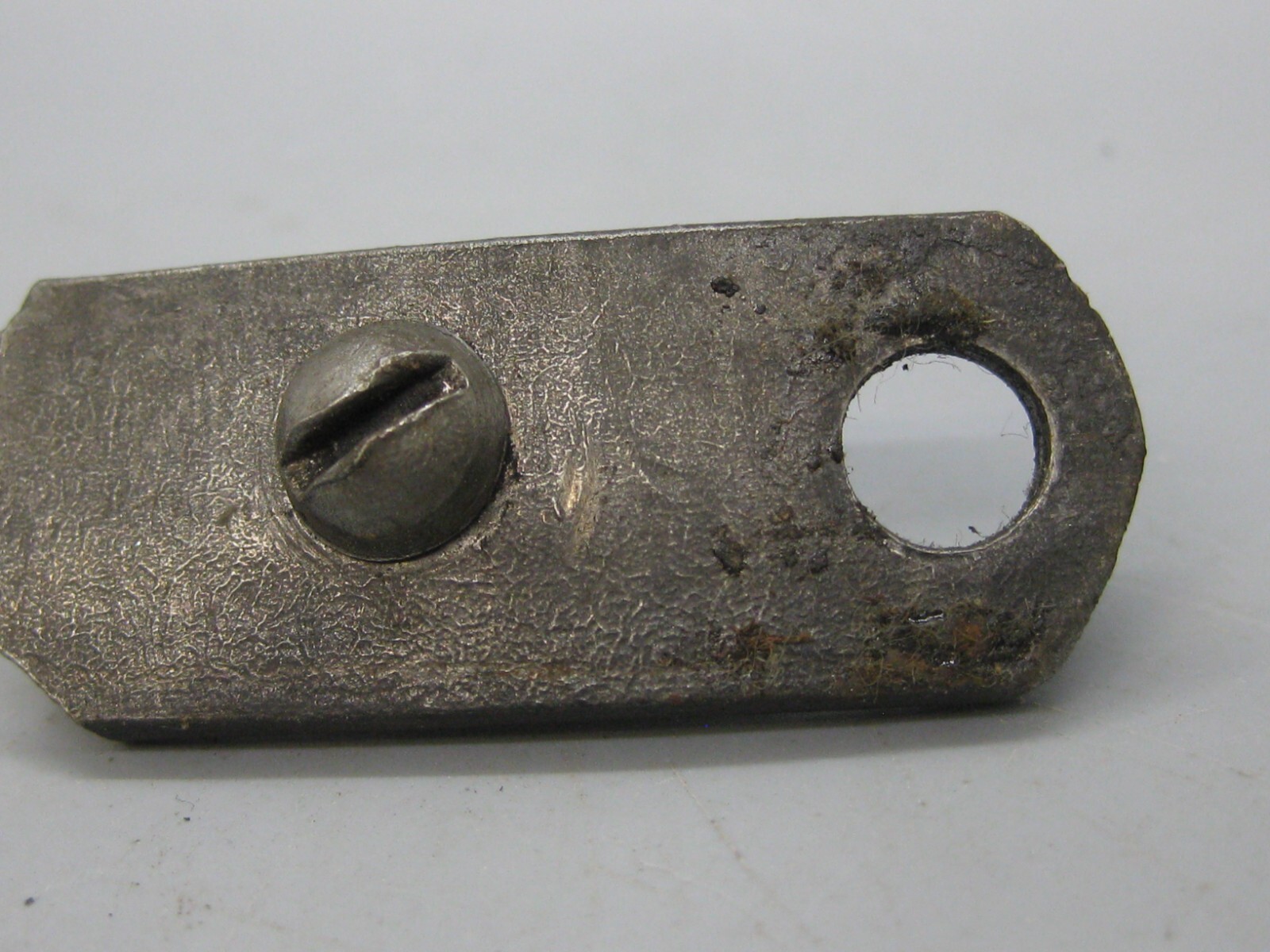 1934-40 PRE WAR BUGATTI T35 TYPE 35 T75 75 CHOKE CABLE HOLDER BRACKET & NUT OEM!