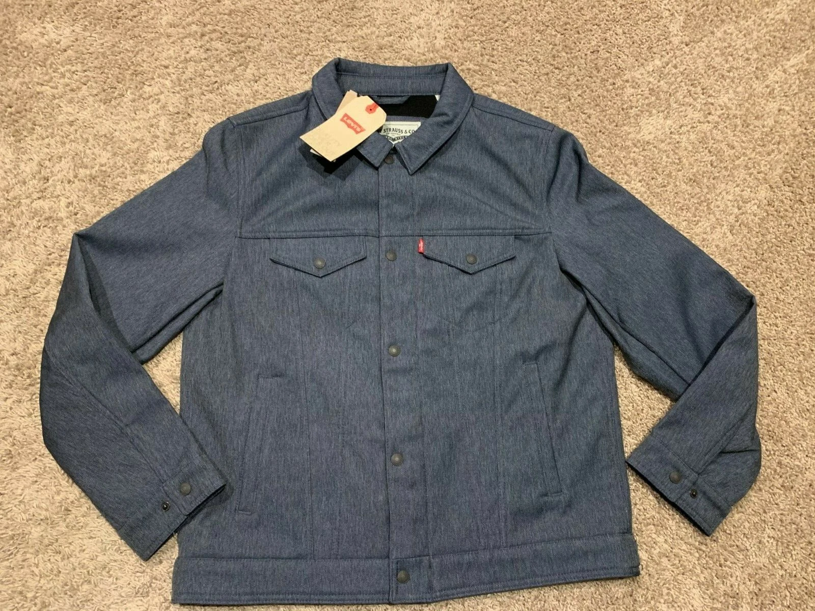 Levi's Softshell Classic Trucker Jacket Water Resistant Men's XL NWT RT$148 B20