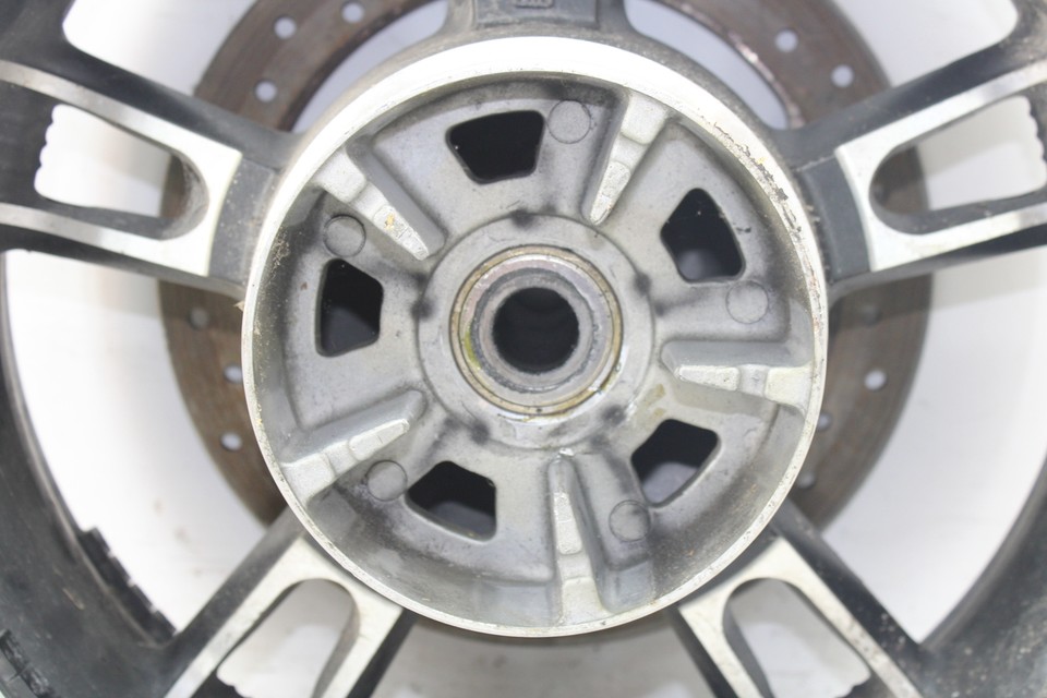 09-10 STREET GLIDE 10 SPOKE ENFORCER FRONT REAR WHEEL PAIR RIM SET BACK ...