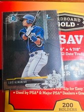 2017 1st Bowman #BCP8 Luis Almanzar Chrome Prospects Padres V511 BUY 1 GET 1 FRE