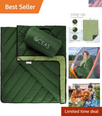 Weatherproof Camping Blanket - Windproof and Insulated for Ultimate Comfort