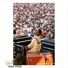  SIGNED KWAME BRATHWAITE STEVIE WONDER MAGNUM LIMITED EDITION 6 X 6 PRINT NEW