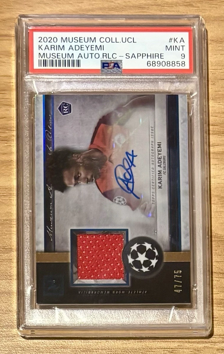 UEFA Champions League Soccer Trading Cards Sports Memorabilia for