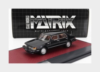 Matrix Scale Models MX41801-052 Saab - 900 CD Turbo 1986 - Black - 1/43