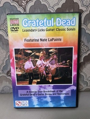 Grateful Dead Legendary Licks Classic Songs Nate LaPointe Guitar Techniques DVD