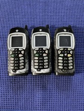 Lot of 3 Motorola i355 Nextel Rugged Phones   PTT Walkie-Talkie Style   Untested