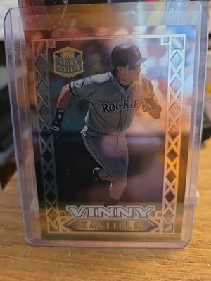 1999 Topps Stars 'N Steel Baseball Vinny CASTILLO 