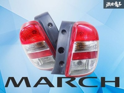 JDM Nissan March K13 NK13 Zenki Tail Lights Lamps Pair OEM ICHIKOH VALEO