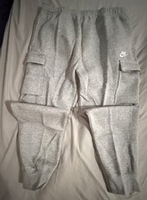 Nike Mens Gray Jogger Pants XL Regular Standa...
