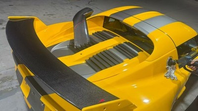 Carbon Fiber Engine Cover Air Scoop Intake fit for Lotus 02-09