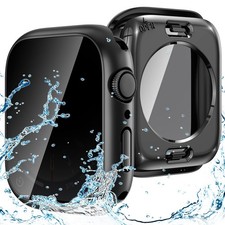 Privacy Waterproof Case Compatible for Apple Watch Screen Protector 44mm Seri...