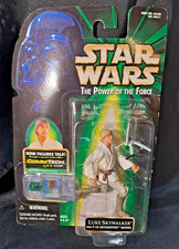 Star Wars POTF Luke Skywalker T-16 Skyhopper Model CommTech Action Figure 1999