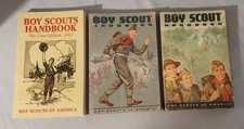 3 Boy Scouts of America Handbooks 1965, 1970 & 2005