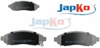 Japko 50121 Bremsbelagsatz FüR Scheibenbremse Bremsbelagsatz BremsbeläGe