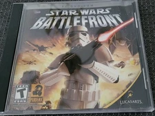 Video Game PC DVD ROM  Star Wars Battlefront by Lucasarts Jewel w/key