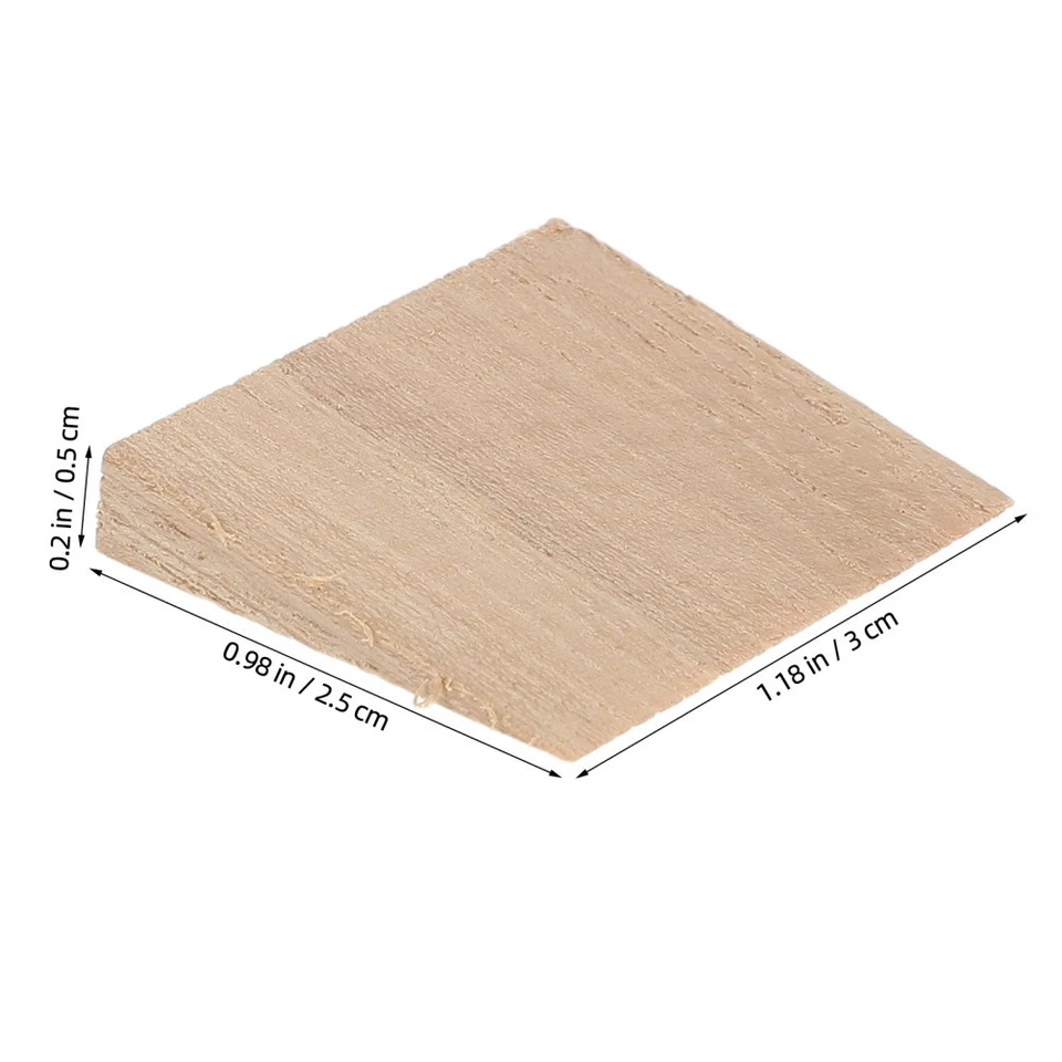 10 PCS Bouchon En Bois Billot Pour Fendre Le Coin À Tête De Hache - Photo 3/4