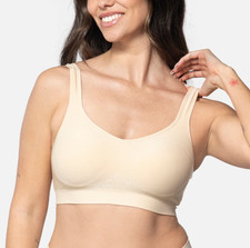 New Underoutfit The Comfort Shaping Bra w/ Adjustable Straps Sand 459 3XL