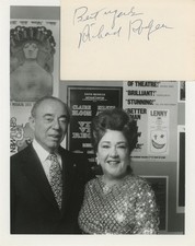 Richard Rodgers-Vintage Signed Card w/Photo (Famed Theater Composer)