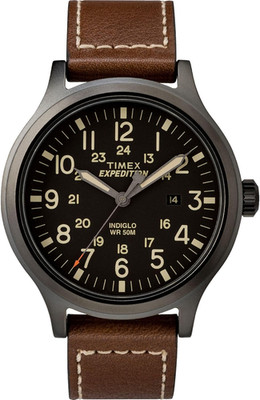 Expedition Scout 40Mm Men S Analog Watch  Luminous Hands  Durable Comfortable