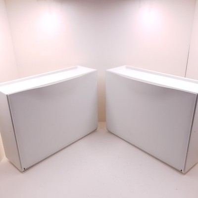 IKEA TRONES® Shoe Storage Cabinet 2 Pack New White Wall Mounted