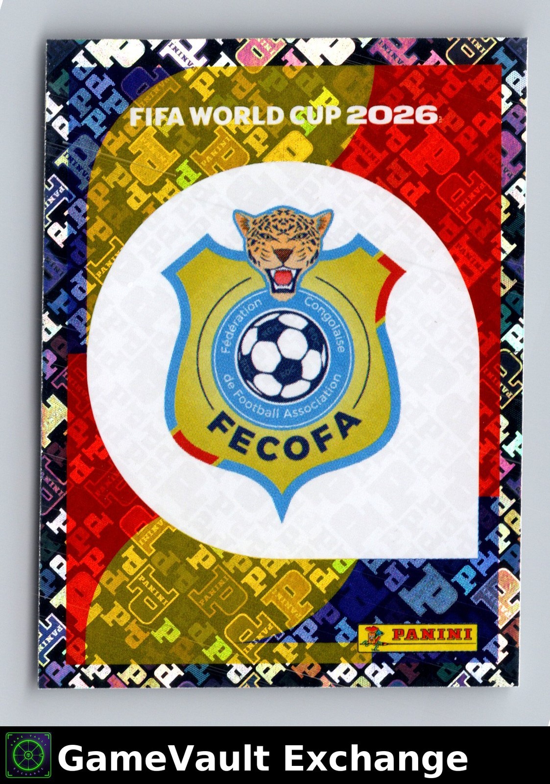 2026 Panini FIFA World Cup CONGO DR #COD 1 NM