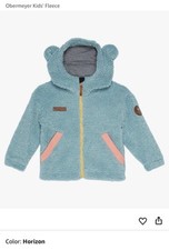 Obermeyer Kids Teal Shay sherpa Jacket Small