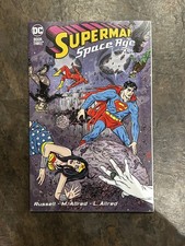 Superman: Space Age Book Three Hardcover Graphic Comic Book Mark Russell NM