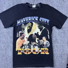 Maverick City Music Shirt Mens Small Black 2021 Tour Concert Gospel Band Tee