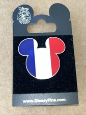 Epcot World Showcase - Mickey Head & Ears France 2008 Disney Trading Pin