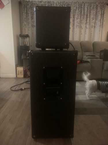 Marshall DSL100H 375w Guitar Amp Head With Marshall MX412B 240w Cabinet Stack - Picture 6 of 8