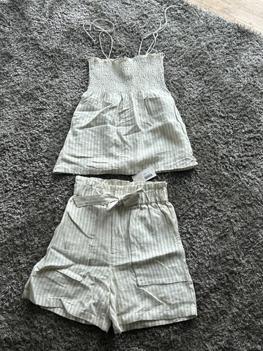 NWT Laude The Label 2 Piece Linen Outfit Size S